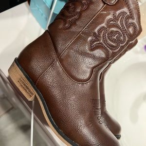 Cat & Jack Brown Kids Boots